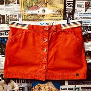 Vintage Roxy mini skirt